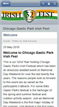 Mobile Screenshot of chicagoirishfest.com